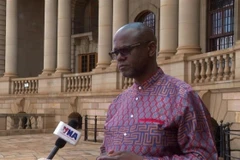 El portavoz del presidente de Sudáfrica, Vincent Magwenya. (Foto: VNA)