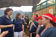 Los objetivos del Gobierno otorgan la prioridad a las zonas con dificultades y las áreas de minorías étnicas, con el fin de reducir gradualmente la brecha de desarrollo entre regiones. (Foto: Vietnam+)