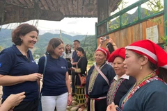 Los objetivos del Gobierno otorgan la prioridad a las zonas con dificultades y las áreas de minorías étnicas, con el fin de reducir gradualmente la brecha de desarrollo entre regiones. (Foto: Vietnam+)