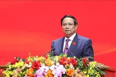 Pham Minh Chinh, miembro del Buró Político, secretario del Comité partidista del Gobierno, primer ministro del Gobierno (Foto: VNA)