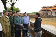 El viceprimer ministro Mai Van Chinh exhorta a intensificar los esfuerzos para proteger el Complejo de Monumentos de Hue. (Foto: VNA)