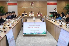 La conferencia de prensa sobre los Premios Ho Chi Minh y los Premios Estatales de Ciencia y Tecnología de 2027. (Foto: VNA)