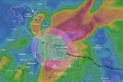 Tifón Koto. (Fuente: Centro Nacional de Pronósticos Hidrometeorológicos)