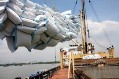 Exportación de arroz. (Foto: VNA)