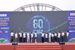 Ceremonia de lanzamiento del Movimiento Nacional para el Uso Eficiente y Ahorrativo de la Energía y Respuesta a la Campaña de la Hora del Planeta 2026. Foto: VNA