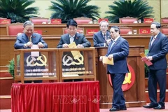 XIV Congreso partidista Nacional: Elección del Comité Central del Partido Comunista de Vietnam del XIV mandato