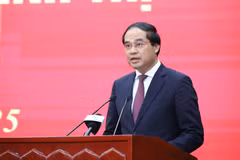 El secretario del Comité partidista de Thai Nguyen, Trinh Xuan Truong (Foto: VNA)