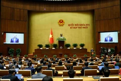 El secretario general del Partido Comunista de Vietnam, To Lam, en la sesión inaugural del primer período de sesiones de la Asamblea Nacional de Vietnam de la XVI legislatura. (Foto: VNA)