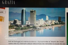 Da Nang, conocida como la "Miami de Asia", gana atractivo entre los jubilados franceses. Foto: VNA