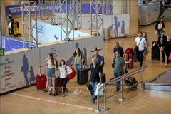 El aeropuerto Ben Gurion, Israel. Foto ilustrativa: AFP/VNA