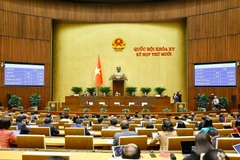Asamblea Nacional de Vietnam aprueba las leyes de Planificación y Seguro de Depósitos. (Foto: VNA)