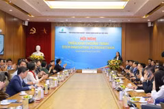 La conferencia para desplegar el programa “STEM Innovation Petrovietnam”. (Foto: VNA)