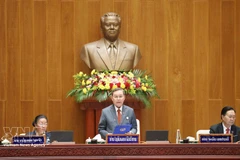 La Asamblea Nacional de Laos elige a principales dirigentes del país (Foto: VNA)