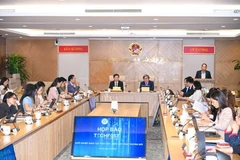 La rueda de prensa sobre el evento Techfest Vietnam 2025. (Foto: VNA)