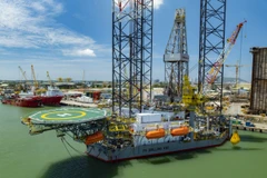 La plataforma de perforación PV DRILLING VIII ha sido reactivada con éxito después de casi una década de inactividad. (Foto: NANGLUONGVIETNAM)