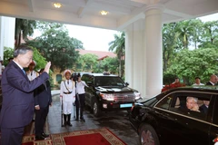 Presidente de Duma Estatal de Rusia concluye con éxito su visita oficial a Vietnam. (Foto: VNA)