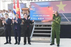 La iniciativa humanitaria superó su meta inicial, recibiendo más de 2,1 millones de contribuciones para apoyar a Cuba y reforzar los lazos de amistad especial entre ambas naciones. (Foto: VNA)