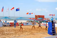 Disputan 16 equipos torneo internacional de voleibol de playa en Lam Dong