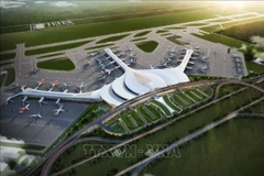 El aeropuerto internacional Long Thanh entrará en funcionamiento en 2026. (Foto: VNA)