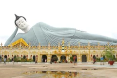 La pagoda Som Rong: Lugar que preserva los valores culturales y religiosos del pueblo Khmer. Foto: VNA