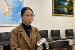 Do Thi Minh Phuong, secretaria general de la Unión de Asociaciones de Vietnamitas en Japón. (Foto: VNA)