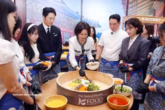 Primera dama de Corea del Sur participa en Festival de Cultura y Turismo del país noreste de Asia en Vietnam (Foto: VNA)