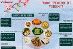 Platos típicos del Tet vietnamita