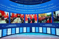 Centro de Cooperación para Aplicaciones de IA China-ASEAN en Guangxi. (Foto: VNA)