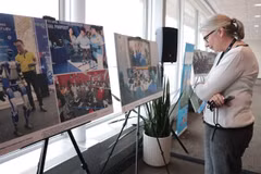 La exposición fotográfica titulada “Vietnam – Miembro del Consejo de Derechos Humanos de la ONU: Respeto y Comprensión. Diálogo y Cooperación. Todos los derechos humanos – Para todas las personas” tiên lugar en la sede de la ONU en Nueva York. Foto: VNA