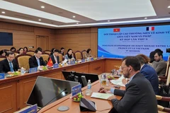 Vietnam y Francia celebran en Hanoi su Diálogo Económico de Alto Nivel (Foto: VNA)