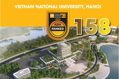 La Universidad Nacional de Vietnam en Hanoi lidera el grupo de las instituciones vietnamitas. (Fuente: Internet)
