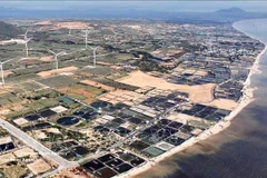 Panorama de la central nuclear Ninh Thuan 1 en la provincia central de Khanh Hoa (Foto: VNA)