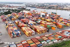 El puerto Long Binh, en ciudad de Thu Duc (Foto: VNA)