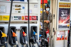 Una gasolinera en Bangkok, Tailandia. (Foto: AFP/VNA)