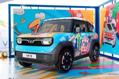 El VF3 sigue siendo el modelo más popular de la marca, a menudo descrito como un "automóvil nacional" entre los consumidores vietnamitas, con 2.274 unidades entregadas en febrero. (Foto: Vinfast)