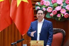 Primer ministro subraya transparencia en inversión para ferrocarril de alta velocidad. (Foto: VNA)