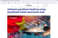 El periódico tailandés The Nation publicó el 28 de diciembre un artículo en el que destaca que Vietnam se está consolidando rápidamente como un centro económico fundamental en el Sudeste Asiático. (Foto: VNA)