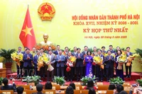 Consejo Popular de Hanoi del período 2026-2030 inaugura su primer periodo de sesiones (Foto: VNA)