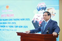 El primer ministro Pham Minh Chinh interviene en el evento. (Foto: VNA)