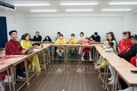  Mujeres vietnamitas en Japón, embajadoras del idioma en la familia (Foto: VNA)