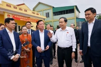 El presidente de la Asamblea Nacional de Vietnam supervisa los preparativos de las elecciones de diputados a la XVI Legislatura del Parlamento y de los Consejos Populares para el período 2026-2031 en la provincia central de Nghe An. (Foto: VNA)