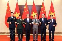 Ministros de Relaciones Exteriores, Defensa y Seguridad Pública de Vietnam y China en el primer Diálogo estratégico 3+3 (Foto: VNA)
