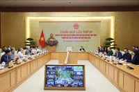 El viceprimer ministro de Vietnam Tran Hong Ha preside la 27ª reunión del Comité Nacional de Lucha contra la Pesca Ilegal, No Declarada y No Reglamentada (IUU). (Foto: VNA)