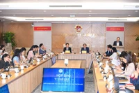 La rueda de prensa sobre el evento Techfest Vietnam 2025. (Foto: VNA)