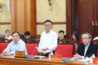 –El miembro del Buró Político y miembro permanente del Secretariado del Comité Central del Partido Comunista de Vietnam, Tran Cam Tu. (Foto: VNA)