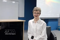 Julia Roknifard, profesora superior de Relaciones Internacionales de la Universidad Taylor de Malasia. (Foto: VNA)