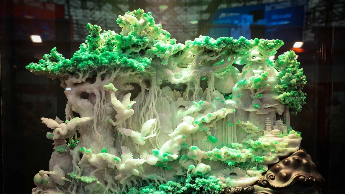 Vibrante espacio dedicado a gemas preciosas en Feria de Primavera 2026