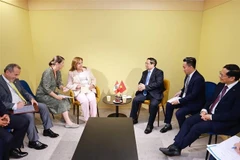 Panorama de la reunión. (Fuente: VNA)