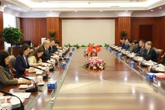 Panorama de la reunión. (Fuente: VNA)