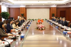 Panorama de la reunión. (Fuente: VNA)